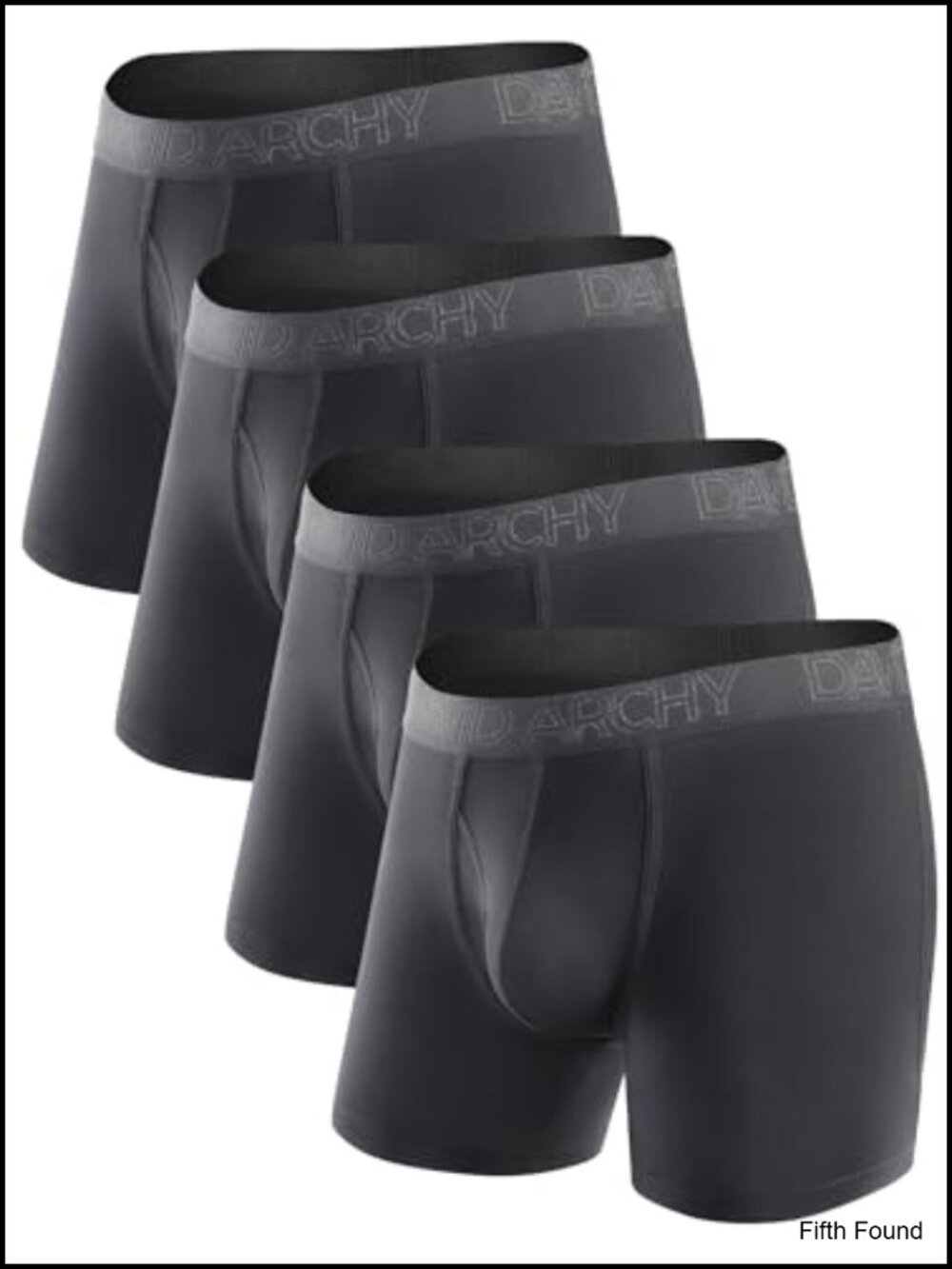 Mens Boxer Briefs Multi-Pack Rayon From Bamboo with Fly